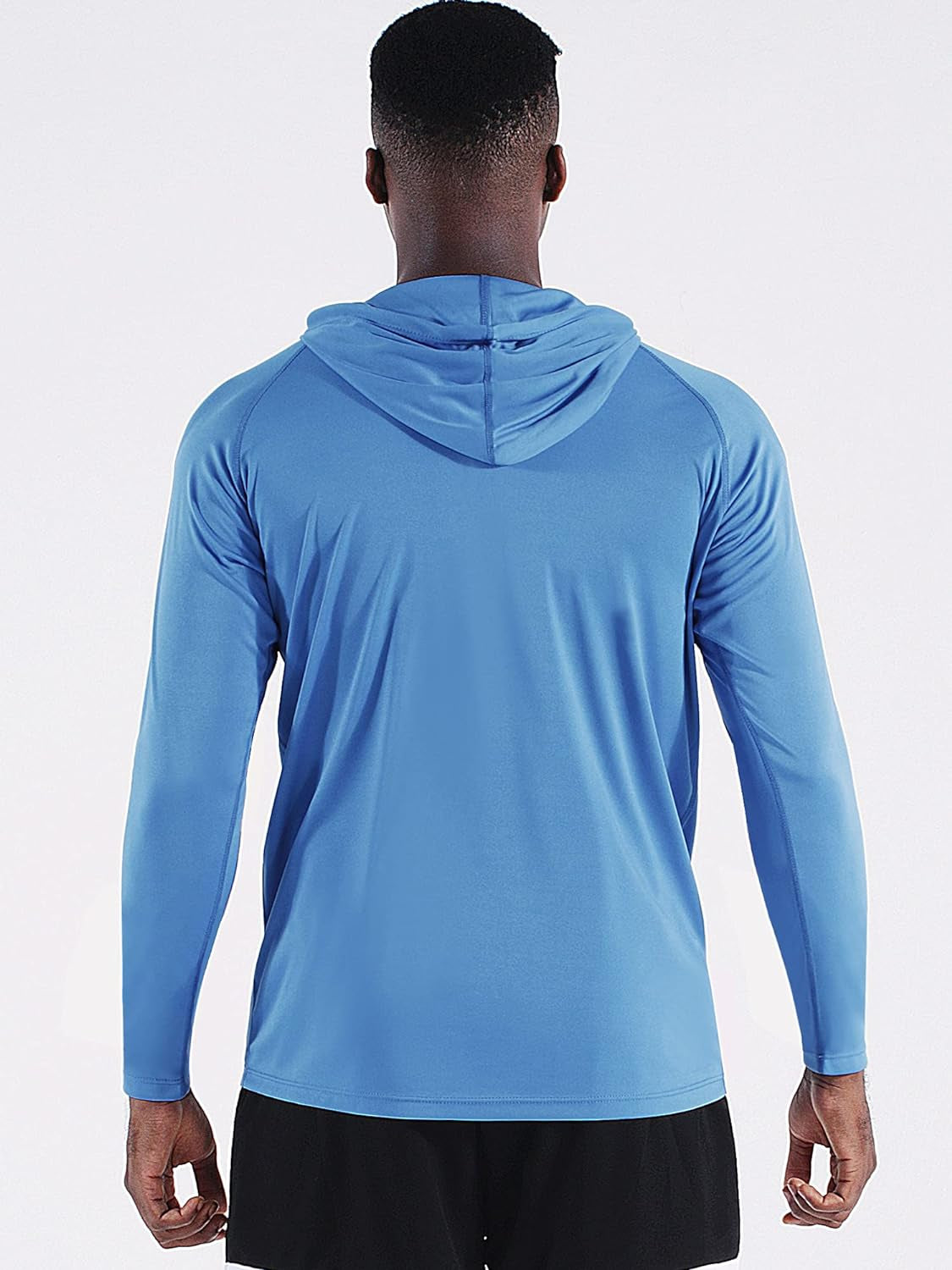 Men'S Running Shirt Long Sleeve Workout Shirts with Hoods