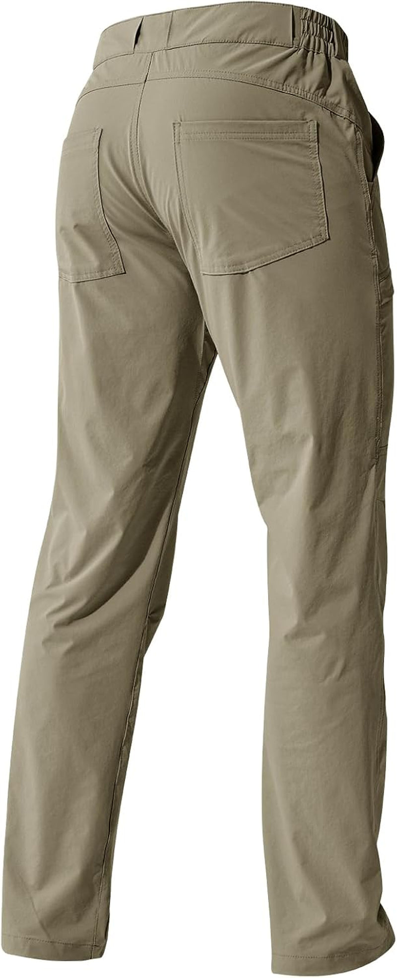 Men'S Outdoor Cargo Hiking Pants with Belt Lightweight Waterproof Quick Dry Tactical Pants Nylon Spandex